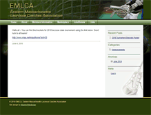 Tablet Screenshot of emlca.org